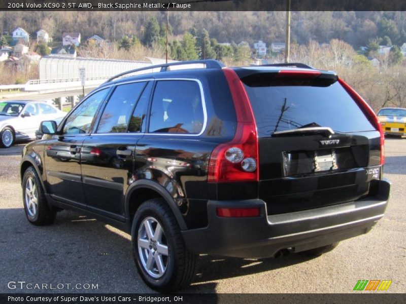 Black Sapphire Metallic / Taupe 2004 Volvo XC90 2.5T AWD