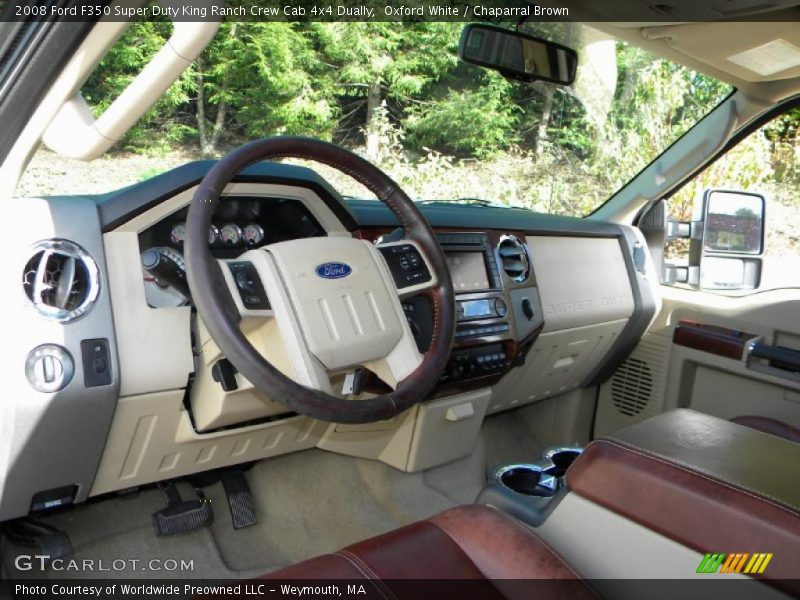 Dashboard of 2008 F350 Super Duty King Ranch Crew Cab 4x4 Dually