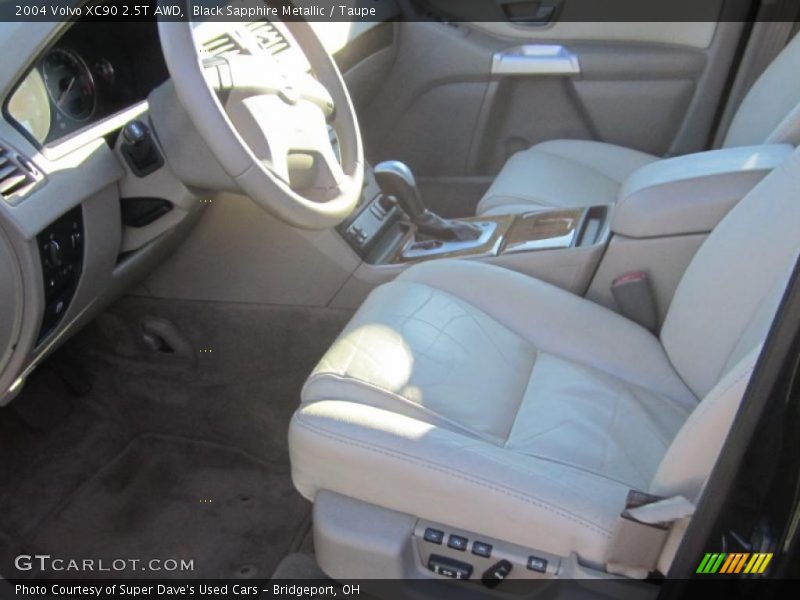 Black Sapphire Metallic / Taupe 2004 Volvo XC90 2.5T AWD