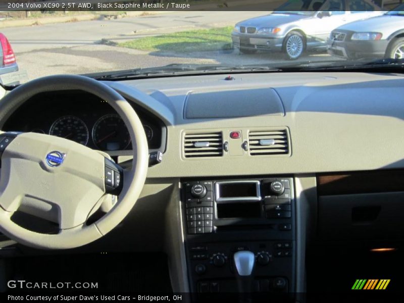 Black Sapphire Metallic / Taupe 2004 Volvo XC90 2.5T AWD
