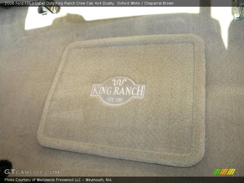  2008 F350 Super Duty King Ranch Crew Cab 4x4 Dually Logo