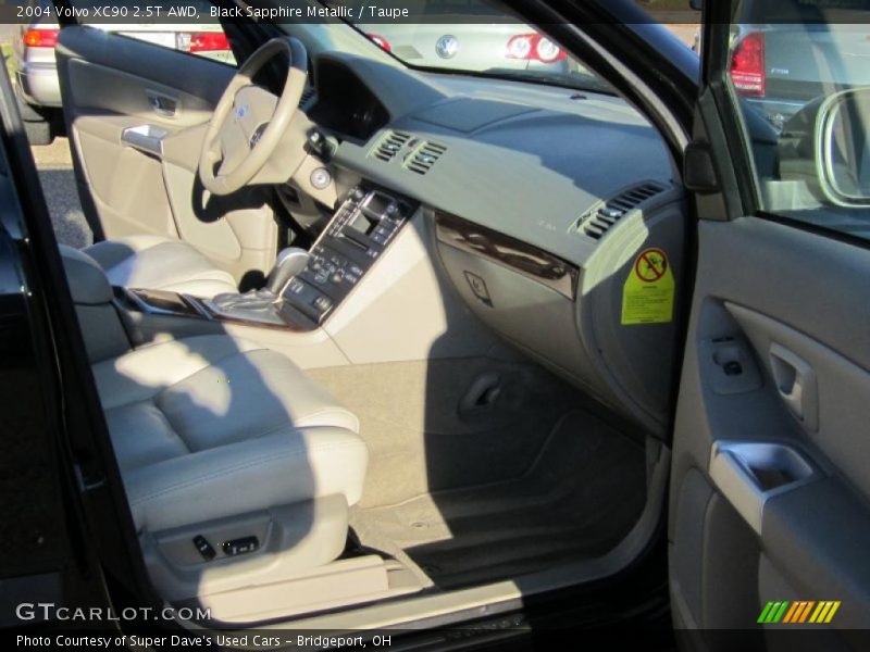 Black Sapphire Metallic / Taupe 2004 Volvo XC90 2.5T AWD