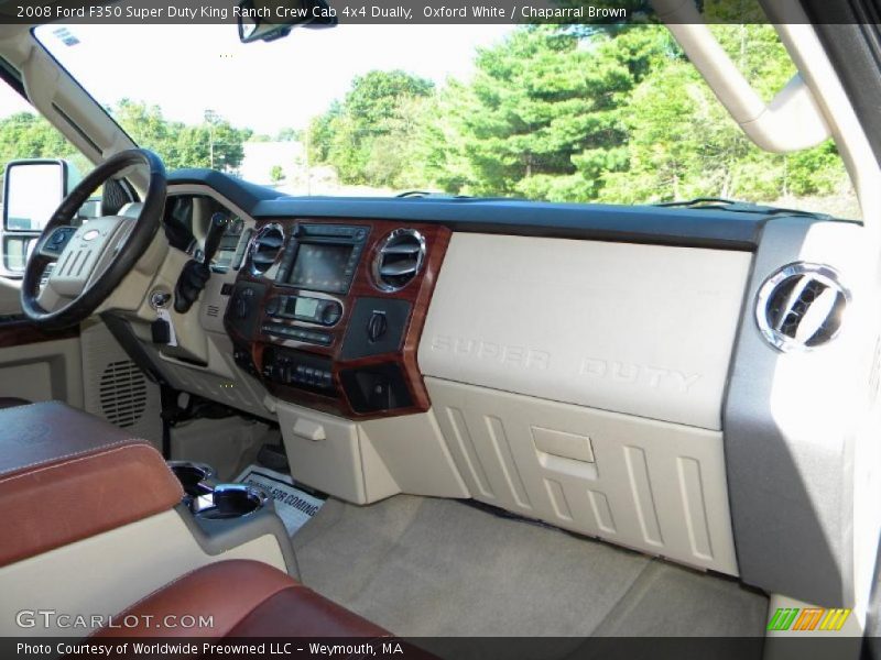 Dashboard of 2008 F350 Super Duty King Ranch Crew Cab 4x4 Dually