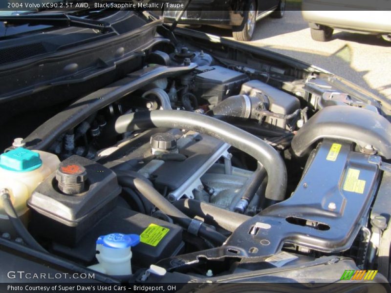 Black Sapphire Metallic / Taupe 2004 Volvo XC90 2.5T AWD