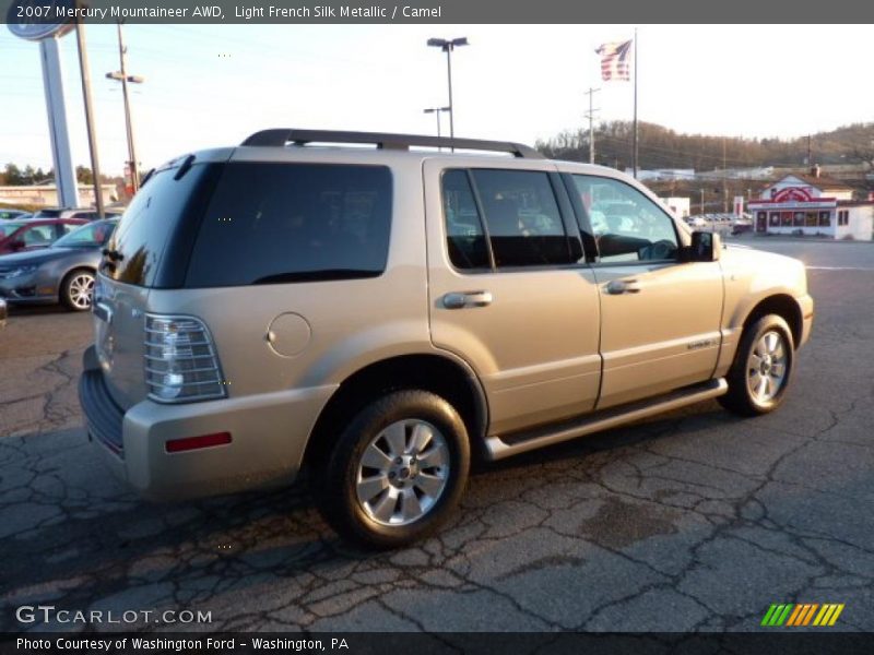 Light French Silk Metallic / Camel 2007 Mercury Mountaineer AWD