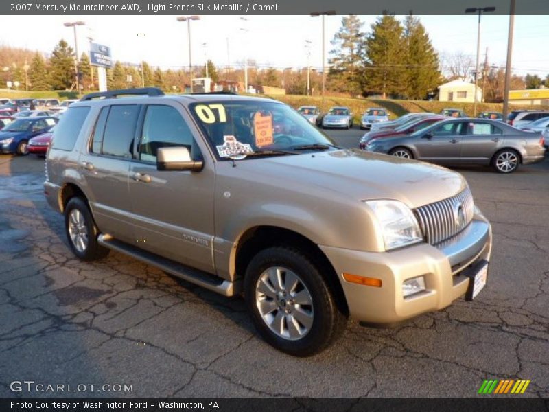 Light French Silk Metallic / Camel 2007 Mercury Mountaineer AWD