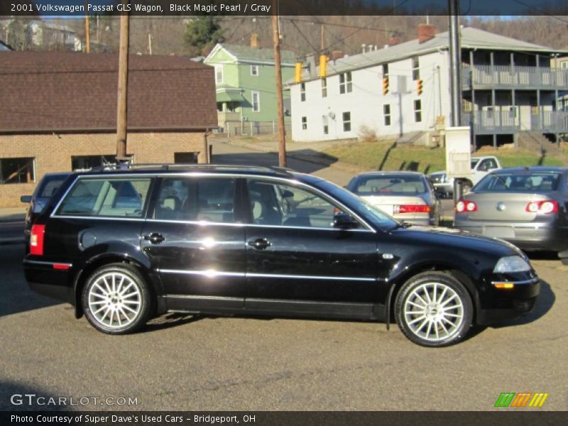 Black Magic Pearl / Gray 2001 Volkswagen Passat GLS Wagon