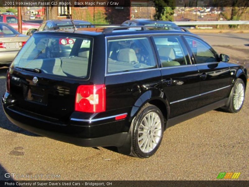 Black Magic Pearl / Gray 2001 Volkswagen Passat GLS Wagon