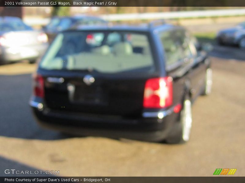 Black Magic Pearl / Gray 2001 Volkswagen Passat GLS Wagon