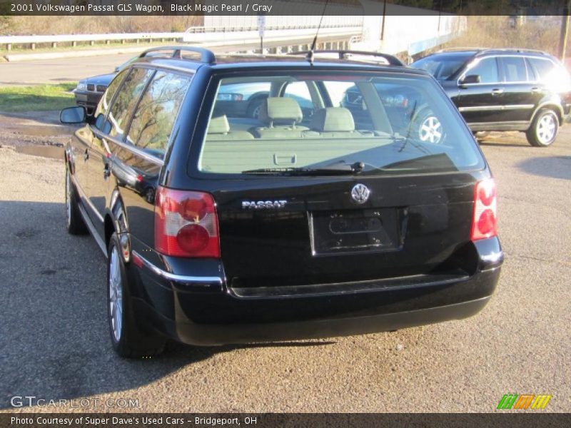 Black Magic Pearl / Gray 2001 Volkswagen Passat GLS Wagon