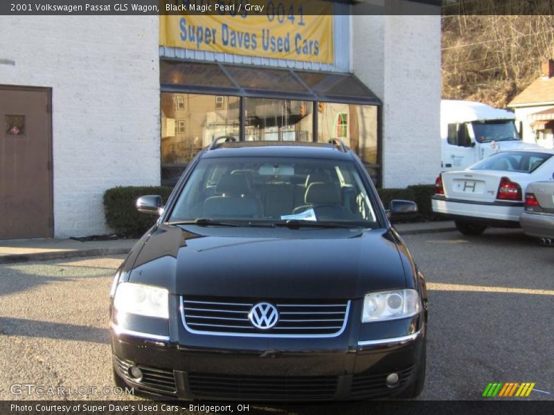 Black Magic Pearl / Gray 2001 Volkswagen Passat GLS Wagon