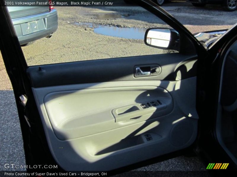 Black Magic Pearl / Gray 2001 Volkswagen Passat GLS Wagon