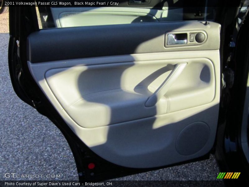 Black Magic Pearl / Gray 2001 Volkswagen Passat GLS Wagon