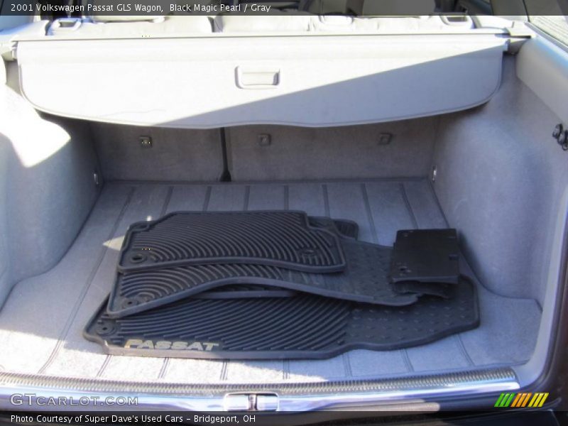 Black Magic Pearl / Gray 2001 Volkswagen Passat GLS Wagon