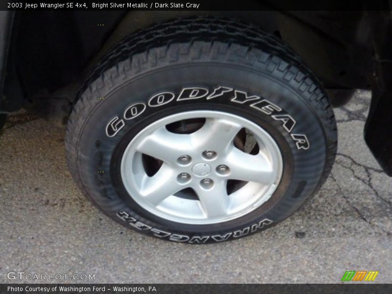  2003 Wrangler SE 4x4 Wheel