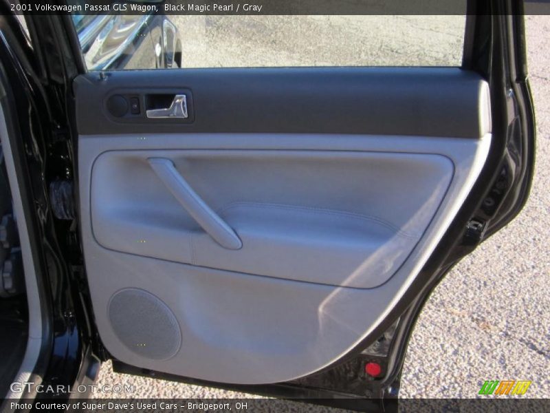 Black Magic Pearl / Gray 2001 Volkswagen Passat GLS Wagon