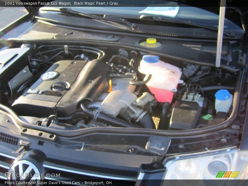 Black Magic Pearl / Gray 2001 Volkswagen Passat GLS Wagon