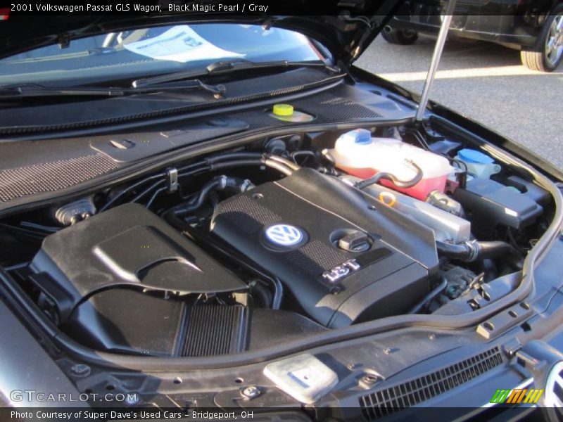 Black Magic Pearl / Gray 2001 Volkswagen Passat GLS Wagon