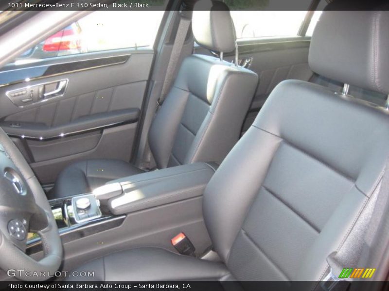 Black / Black 2011 Mercedes-Benz E 350 Sedan