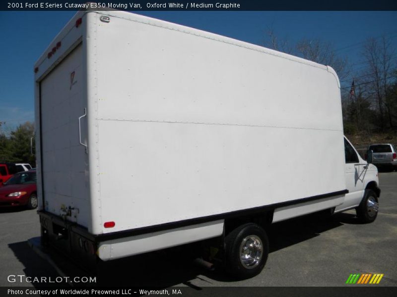 Oxford White / Medium Graphite 2001 Ford E Series Cutaway E350 Moving Van