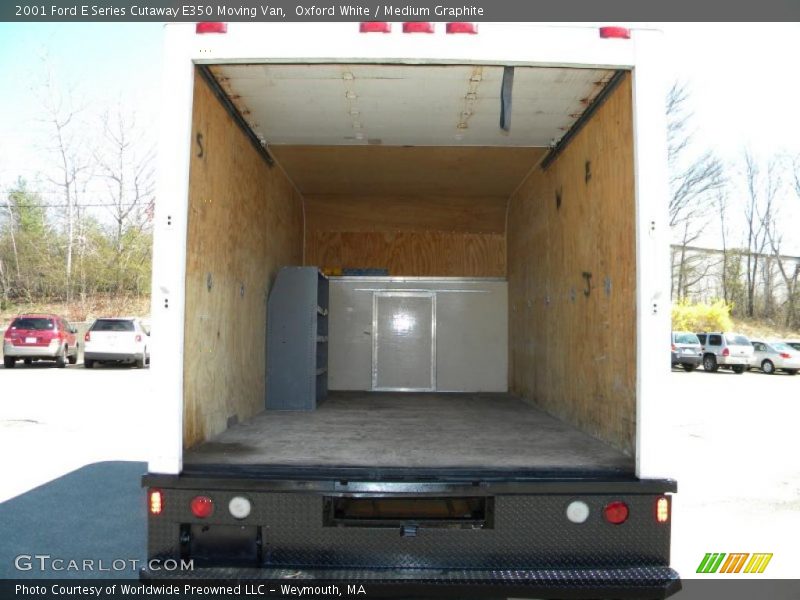 Oxford White / Medium Graphite 2001 Ford E Series Cutaway E350 Moving Van
