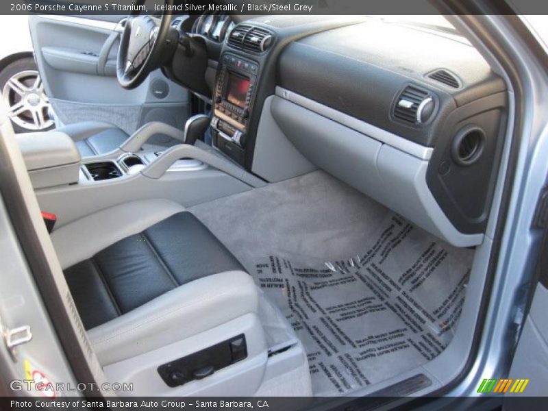  2006 Cayenne S Titanium Black/Steel Grey Interior