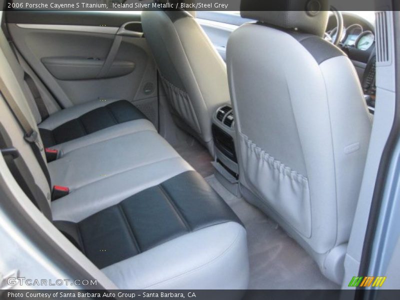  2006 Cayenne S Titanium Black/Steel Grey Interior