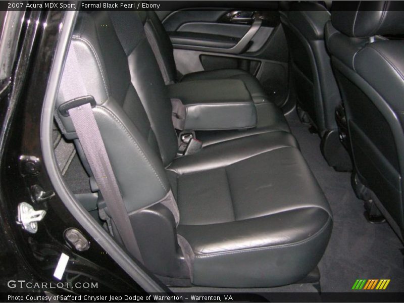 Formal Black Pearl / Ebony 2007 Acura MDX Sport
