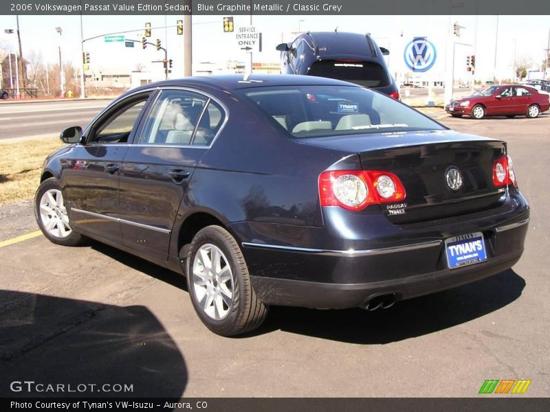 Blue Graphite Metallic / Classic Grey 2006 Volkswagen Passat Value Edtion Sedan