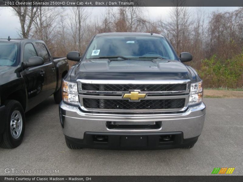 Black / Dark Titanium 2011 Chevrolet Silverado 2500HD Crew Cab 4x4