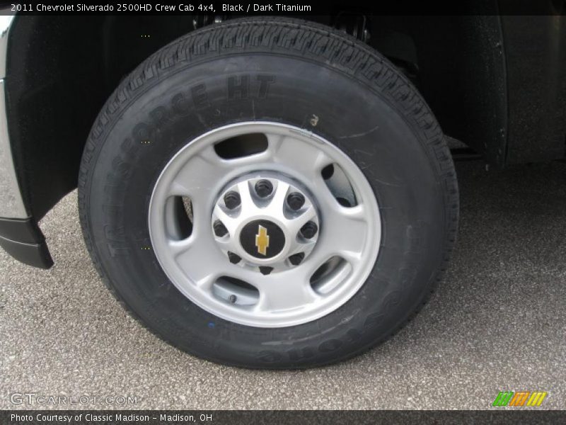 Black / Dark Titanium 2011 Chevrolet Silverado 2500HD Crew Cab 4x4