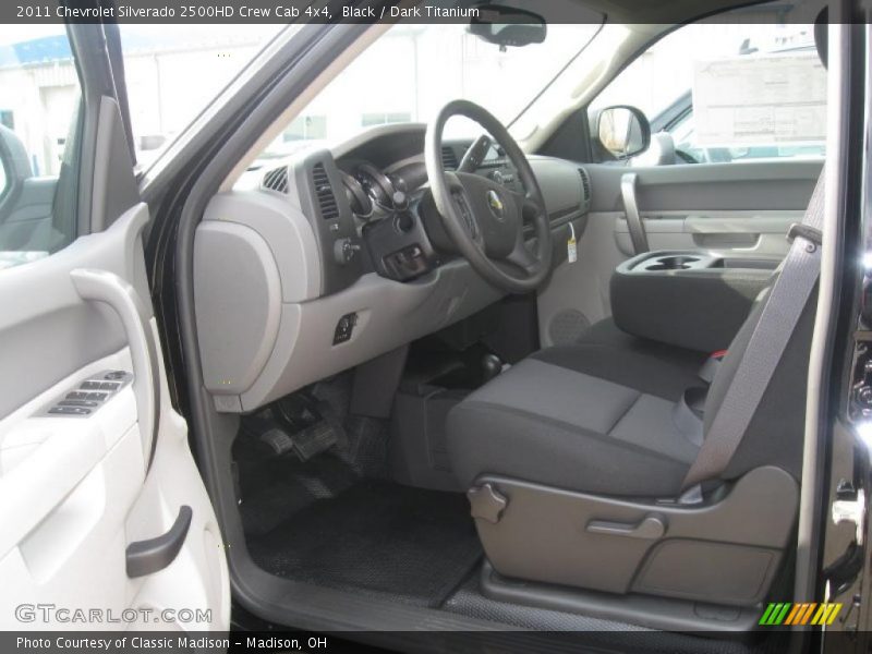 Black / Dark Titanium 2011 Chevrolet Silverado 2500HD Crew Cab 4x4