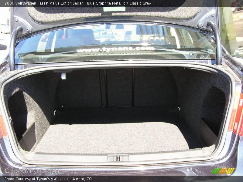 Blue Graphite Metallic / Classic Grey 2006 Volkswagen Passat Value Edtion Sedan