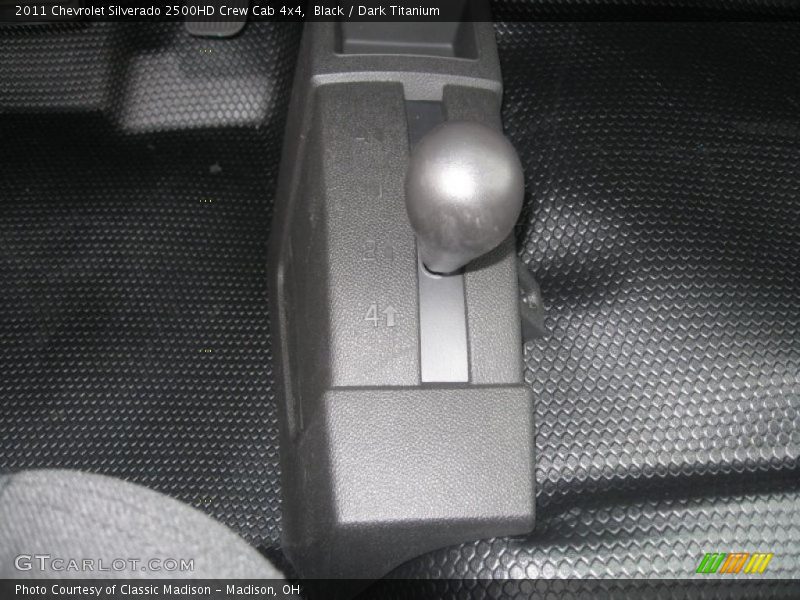 Black / Dark Titanium 2011 Chevrolet Silverado 2500HD Crew Cab 4x4