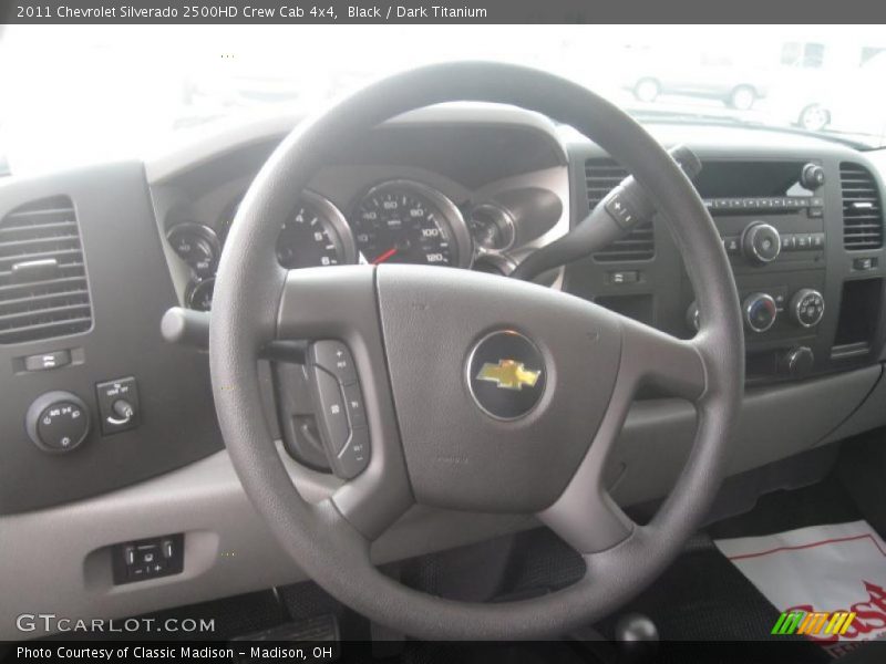 Black / Dark Titanium 2011 Chevrolet Silverado 2500HD Crew Cab 4x4