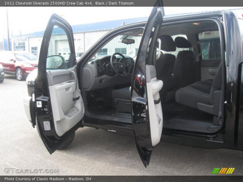 Black / Dark Titanium 2011 Chevrolet Silverado 2500HD Crew Cab 4x4