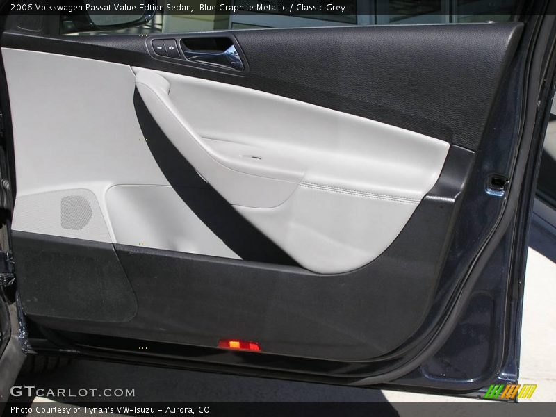 Blue Graphite Metallic / Classic Grey 2006 Volkswagen Passat Value Edtion Sedan