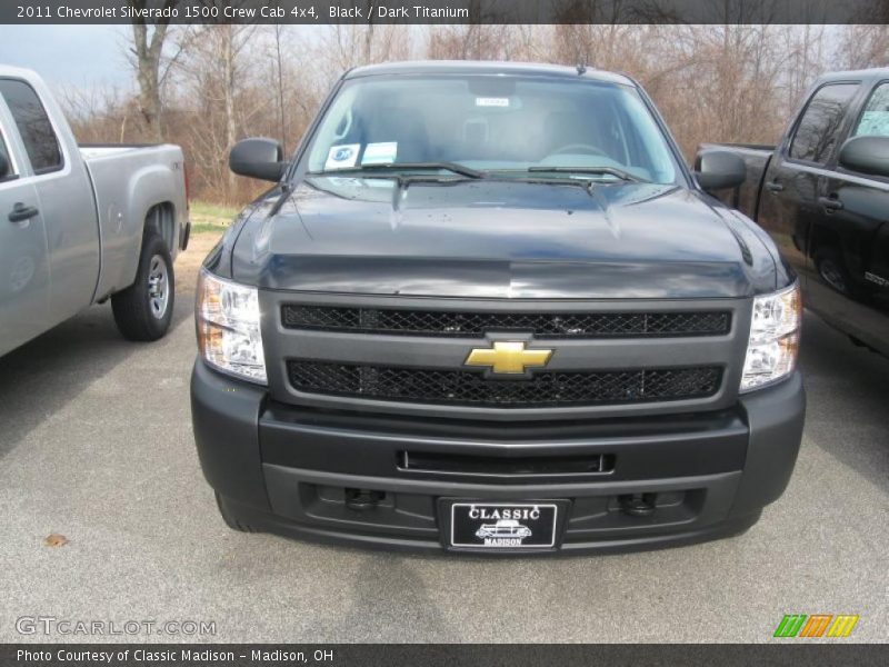 Black / Dark Titanium 2011 Chevrolet Silverado 1500 Crew Cab 4x4