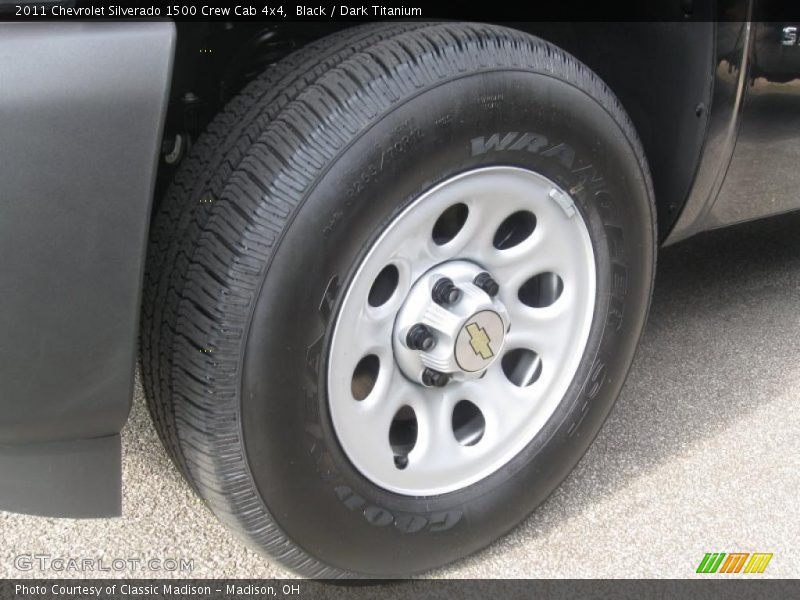 Black / Dark Titanium 2011 Chevrolet Silverado 1500 Crew Cab 4x4