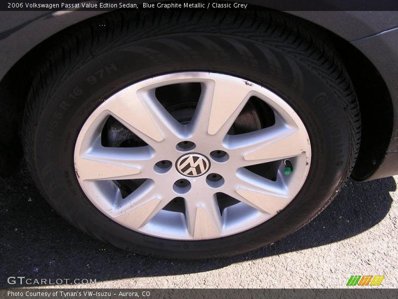 Blue Graphite Metallic / Classic Grey 2006 Volkswagen Passat Value Edtion Sedan