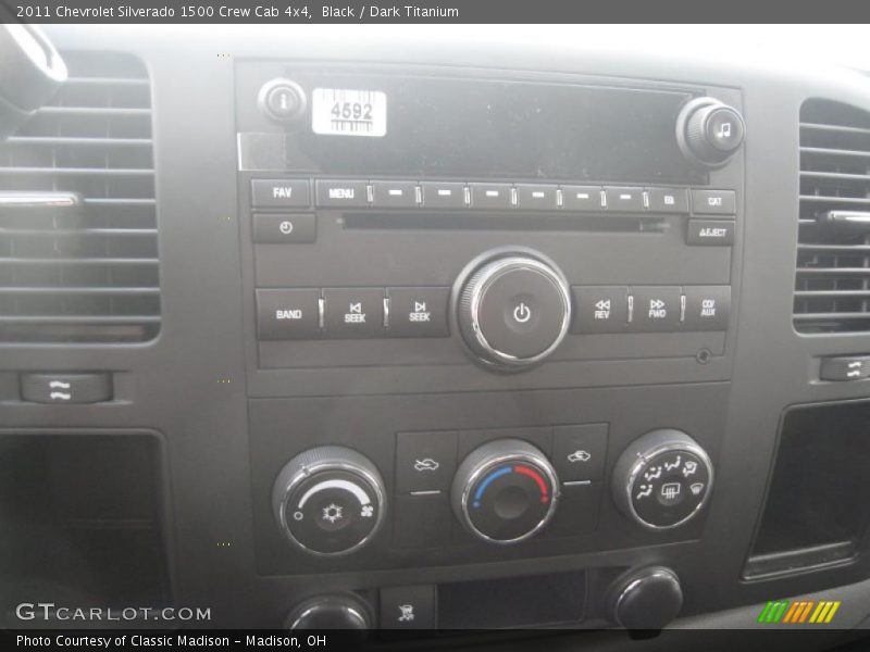 Black / Dark Titanium 2011 Chevrolet Silverado 1500 Crew Cab 4x4