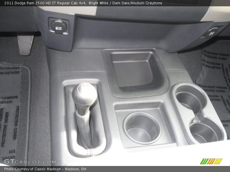 Bright White / Dark Slate/Medium Graystone 2011 Dodge Ram 2500 HD ST Regular Cab 4x4