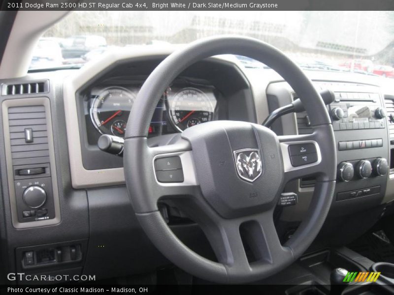  2011 Ram 2500 HD ST Regular Cab 4x4 Steering Wheel