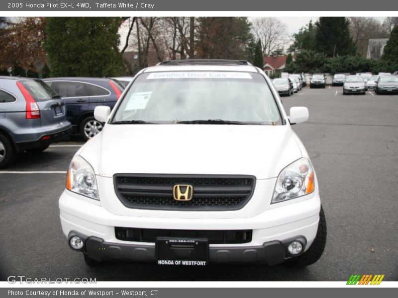 Taffeta White / Gray 2005 Honda Pilot EX-L 4WD