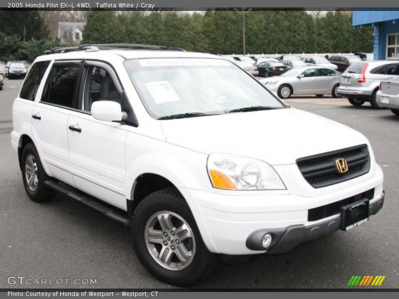 Taffeta White / Gray 2005 Honda Pilot EX-L 4WD