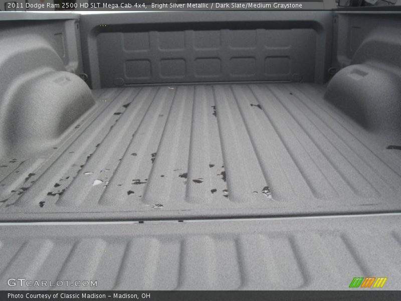 Bright Silver Metallic / Dark Slate/Medium Graystone 2011 Dodge Ram 2500 HD SLT Mega Cab 4x4