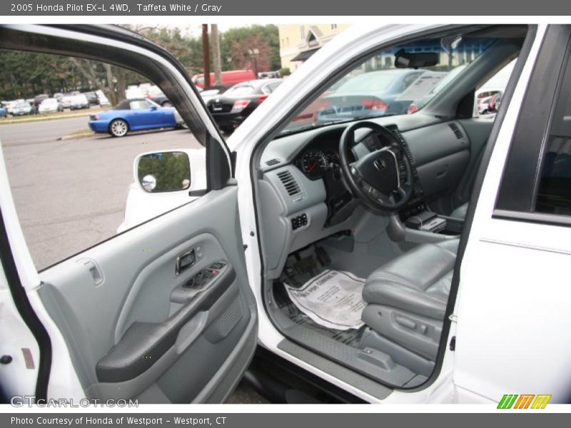 Taffeta White / Gray 2005 Honda Pilot EX-L 4WD