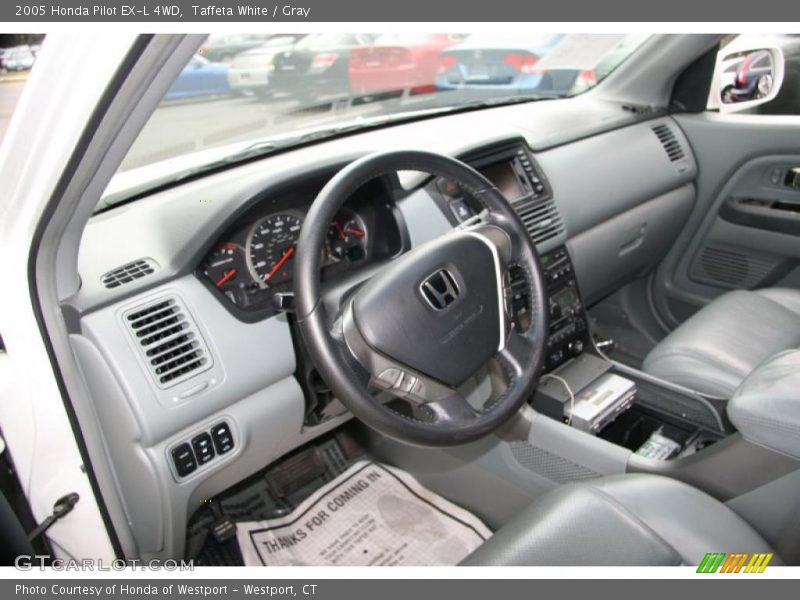  2005 Pilot EX-L 4WD Gray Interior