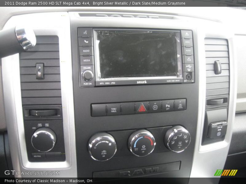 Controls of 2011 Ram 2500 HD SLT Mega Cab 4x4