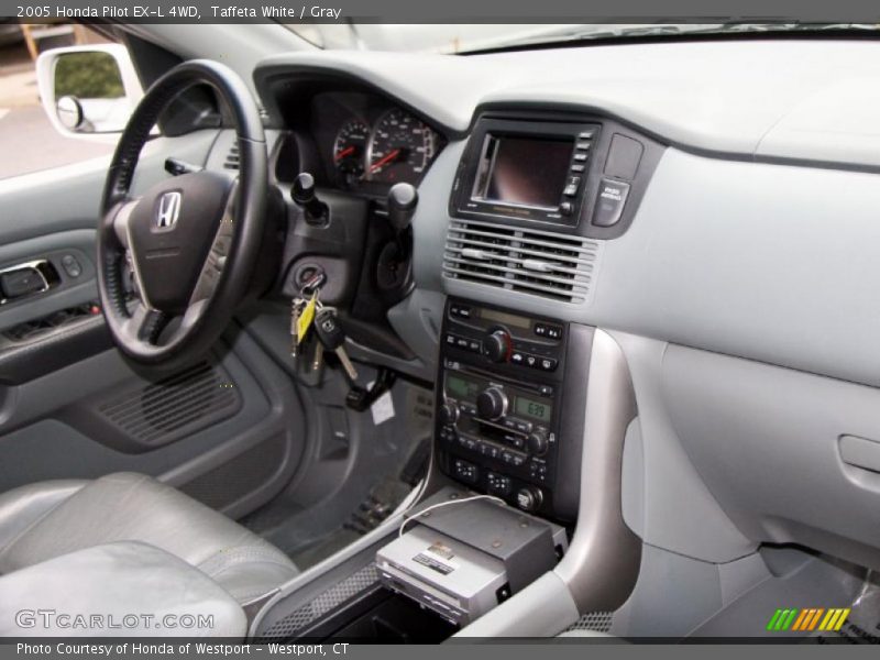  2005 Pilot EX-L 4WD Gray Interior